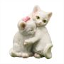 Resin Crafts Cute Kitten Statues Suitable For Office Desks