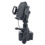 Adjustable Angle 5W Car Cup USB Wireless Charger Holder Mobile Phone Mount
