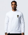 Mens Roma Sweatshirt In White - White 3XL