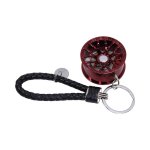 Hockenheim Alloy Wheel & Disc Keyring With Strap Red - Autostyle Motorsport South Africa