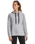 Women's Ua Rival Fleece Hb Hoodie - Steel Medium Heather XXL