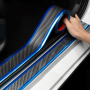 Car Threshold Anti-stepping/Scratching Door Decor Bump Sticker 1m