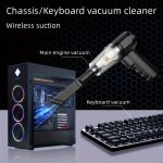 1900PA/1200MAH/45DB Blower And Vacuum 3 In 1 Cordless Keyboard Cleaner USB Rechargeable Electric Air Dusting Dust Cleaning For C