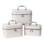 Set Of 3 Essential Makeup Box Travel Cosmetic Box Jewellery Vanity Case