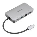 Targus Usb-c Dp Alt Mode Single Video 4K Hdmi vga Docking Station With 100W Pd Pass-thru - Silver
