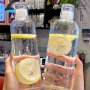 1pc 500ml/700ml Transparent Lightweight Water Bottle 16.91oz/23.67oz Portable Leakproof Water Cup Suitable For Outdoor Sports Fitness Travel