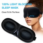 1 Piece 3D Sleep Mask Blindfold Sleep Aid Soft Memory Foam Eye Mask Suitable For Sleep Travel Blackout Sleep Mask Eye Mask