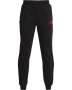 Boys' Ua Baseline Fleece Pants - BLACK-005 / Yxs