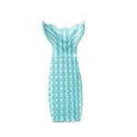 Sparkling Mermaid Pool Float Blue