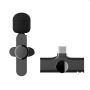 Lavalier Wireless Microphone For Apple Iphones & USB C To Lightning Adapter