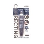 Meeco Retractable Correction Tape 5MMX6M Rblack