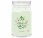 Yankee Candle Signature Collection Large Cucumber Mint Cooler - New Jar Design 2 Wicks Retail Box No Warranty