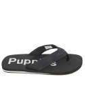 Mens Hush Puppy Stomp Thong - 15 Black