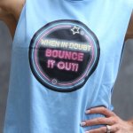 Bounce It Out" Positivitee Blue - Blue S M