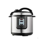 Mellerware Pressure Cooker With LED Display Stainless Steel Silver 6L 1000W Juno