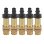 5PCS Adjustable Brass Misting Spray Nozzle Atomizing Sprinkler For Garden W