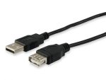 Equip USB 2.0 1.8M Extension Cable Black