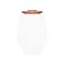 20CM Barrel Vase With Kiaat Lid