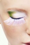White Glitter Eyelashes