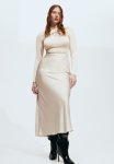 Draped Jersey Top - Cream