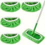 Ultra-fine Microfiber Reusable Mop Pads 1/4PCS - Washable & Durable Perfect For Wet/dry Cleaning Dust Removal Easy To Clean - Essential For A Sparkling Home