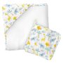 Zoo Muslin Hooded Towel With Washcloth By