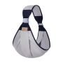 Grey Baby One Shoulder Sling Carrier For Toddler Easy Carrying Ergonomic
