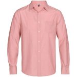 Mens Long Sleeve Portsmouth Shirt Red