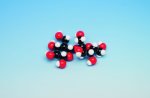 Molecular Model Nylon 6.6 2 Monomer Units