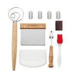 Bread Making Tool Set Bread Lame Cutter Bread Baking Supplies Wood Baking Tools Kitchen Tool Set