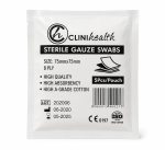 Gauze Swabs 75MM 8PLY 5 Sterile Clinihealth