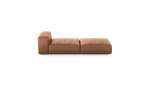 Lounger - Leather - Brown - 241CM X 105CM