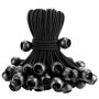 50 Pieces Bungee Cords With Ball For Outdoor Canopy Tents Shelter