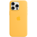 Apple Iphone 15 Pro Max Silicone Case With Magsafe - Sunshine Model A3126