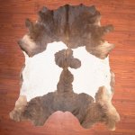 Bs Grade Nguni Hide 136 Brown white XL - Extra Large Brown white Spotted