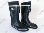 Sailing Boots Size 42 Rubber Long Leg Tie-top