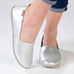 Pierre Cardin Ladies Riviera Slip On - Silver - 8
