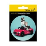 Dog & Cat - Magnetic License Disc Holder