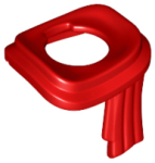 Parts Minifigure Scarf Long Wrapped 253764