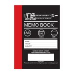 Memo Books 96P A6 Hard Covers Pack Of 10
