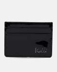 Patern Black Card Holder - One Size Fits All Black