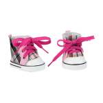 Shoes For 18 Inch Doll - Plaid All Over