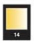 Fabric Paint Metallic 50ML - Yellow