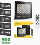Solac Solar Floodlight & Remote LED 900LM