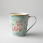 Jenna Clifford - Green Floral Mug Set Of 4