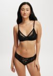 Cotton On Holly Lace Underwire Bra - Black
