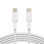 Belkin Boostcharge Usb-c Braided Cable 2M White