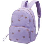 Silky Heart Backpack Lilac