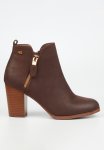 Ahlam 1 Ankle Boot - Chocolate