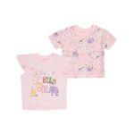 Little Wild One Printed 2 Pack Tee Shirt